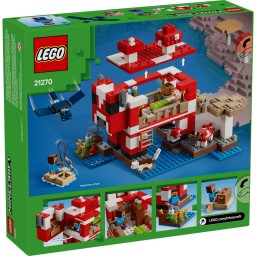 ليغو® ٢١٢٧٠ بيت موشروم Lego® 21270 The Mooshroom House