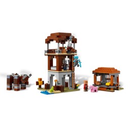 ليغو® ٢١٢٧٨ موقع بيلاغر الخارجي والرافاغر LEGO® 21278 The pillager outpost and ravager