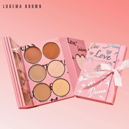 باليت مكياج كتاب متكامل Love Multi-Functional Makeup Palette Book