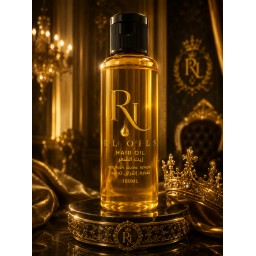 زيت الشعر الطبيعي - تركيبة 3 زيوت Natural Hair Oil - 3 Oils Formula