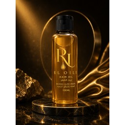 زيت الشعر الطبيعي - تركيبة 3 زيوت Natural Hair Oil - 3 Oils Formula