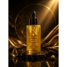 زيت الوجه الطبيعي - تركيبة 3 زيوت Natural Face Oil - 3 Oils Formula
