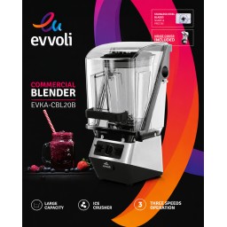 خلاط ايفولي الايطالي الكاتم للصوت ضد الكسر والخدش Evoli Italian muffled mixer against breakage and scratch
