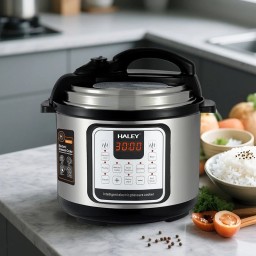 جدر ضغط كهربائي هالي HY-2209 HALEY HY-2209 Electric Pressure Cooker 6L 1200W