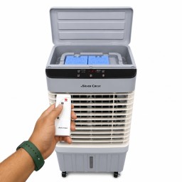 مبردة هواء شحن سلفر كرست ببطارية ليثيوم 30 لتر – FLG1-12ZTD Best Silver Crest Rechargeable Air Cooler 30L – FLG1-12ZTD