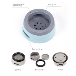 وعاء ماء مضاد للانزلاق للكلاب Non-Spill Water Bowl