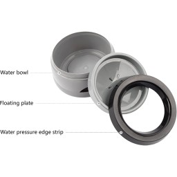 وعاء ماء مضاد للانزلاق للكلاب Non-Spill Water Bowl