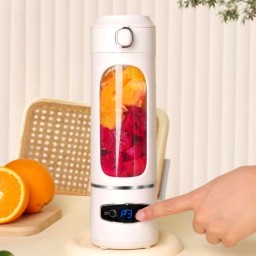 خلاط عصير محمول 2 في 1 2in1Portable Juice Blender Cup
