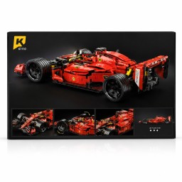 مكعبات تركيب سيارة فورمولا 1 الحمراء - 1161 قطعة Machine Player Formula Racing Car Building Blocks 1161 PCS