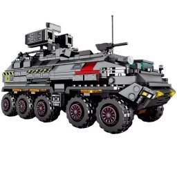 مكعبات تركيب ناقلة عسكرية مدرعة CN171 - 811 قطعة CN171 Military Truck Building Blocks 811 PCS