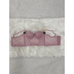 حمالة صدر سفنجة وعظم كيبور طويل دعم كامل Moda Clavel Padded Underwire Longline Bra - Full Support