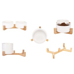 A09وعاء سيراميك مزدوج Dual Ceramic Bowl A09