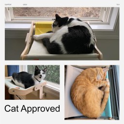 أرجوحة القط Cat Window Hammock