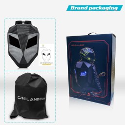 حقيبة الظهر الذكية Crelander LED Knight Backpack