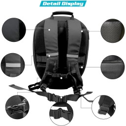 حقيبة الظهر الذكية Crelander LED Knight Backpack