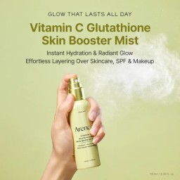 بخاخ معزز البشرة بفيتامين سي والغلوتاثيون - 100 مل Vitamin C Glutathione Skin Booster Mist - 100ml