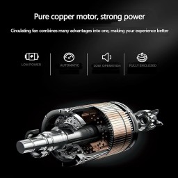 مروحة تدوير الهواء تيربو Turbo Air Circulator Fan