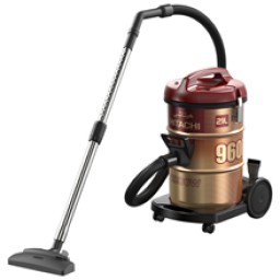 مكنسة هيتاشي كهربائية اسطوانية - 2200 واط - 21 لتر - CV-960F Hitachi Cylinder Vacuum Cleaner - 2200 Watts - 21 Liters - CV-960F