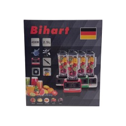خلاط Bihart المتكامل بقوة 4500 واط وسعة 2.5 لتر Bihart Blender 4500W.