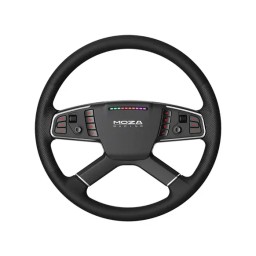 تركيب ريغ توجيه الشاحنة موزا - عجلة الشاحنة (١٥.٧ بوصة) MOZA -Truck Steering Rig Mount   Truck  Wheel (15.7")