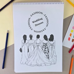 كتاب تصميم الأزياء New Collection Fashion Design Book