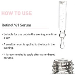 بايونكس ريتينول 1% سيرم 30 مل Bionnex The Nordea 1% Retinol Serum 30 ml