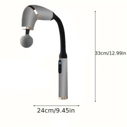 جهاز مساج الأنسجة العميقة ذو المقبض الطويل Long Handle Deep Tissue Massage Gun