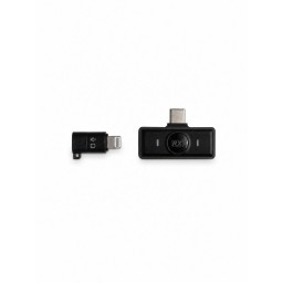 ميكروفون لاسلكي احترافي 2.4G مع علبة شحن وشاشة عرض للبطارية – متوافق مع iPhone وType-C Professional 2.4G Wireless Microphone with Charging Case & Battery Display – Compatible with iPhone & Type-C