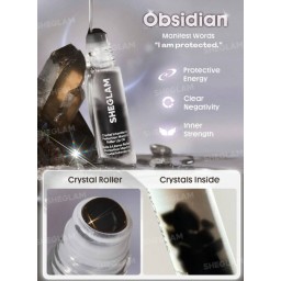 زيت شفاه رولر كريستال إنتنشنز بروتكشن مانترا Crystal Intentions Protection Mantra Roller Lip Oil