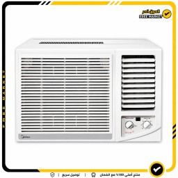 مكيف شباك مايديا حجم 2 طن - اعتيادي Midea Window Air Conditioner, 2 Ton - Standard
