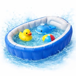 حوض استحمام اطفال هوائي Baby bathtub