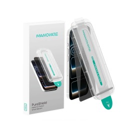 لاصق شاشة مانوفيت بيورشيلد للخصوصية لهاتف ايفون 17 برو ماكس Manovate PureShield Privacy Screen Protector for iPhone 17 Pro Max