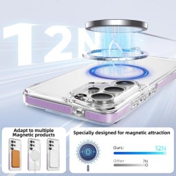 كفر سامسونج كلاكسي أس 26 ألترا أكريليك كرستالي Samsung Galaxy S26 Ultra Crystal Acrylic Case