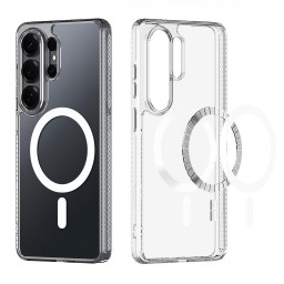 كفر سامسونج كلاكسي أس 26 ألترا كرستالي مع ماك سيف Samsung Galaxy S26 Ultra Crystal MagSafe Case