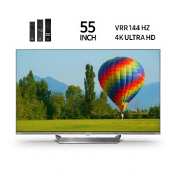 شاشة سمارت 55 انش 144 هرتز بتقنية كيو ليد الذكية TV-55/ 144 HZ/ 4K /QLED