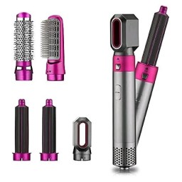 مصفف ومجعد الشعر الحراري ENZO Professional 9822-EN المتكامل 5 في 1 5-in-1 thermal hair styler