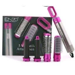 مصفف ومجعد الشعر الحراري ENZO Professional 9822-EN المتكامل 5 في 1 5-in-1 thermal hair styler