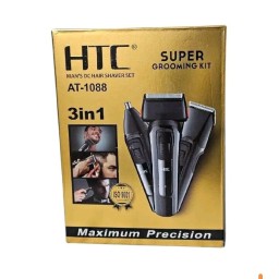 ماكينة حلاقة 1088-HTC AT متعددة الوظائف 3 في 1  للعناية بالرجل 3-in-1 Shaver HTC