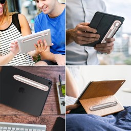 حامل قلم ابل BAYKRON BA-PT112-PNK Silicone Pencil Holder for Apple Pencil 1 & 2 – Pink BAYKRON BA-PT112-PNK Silicone Pencil Holder for Apple Pencil 1 & 2 – Pink