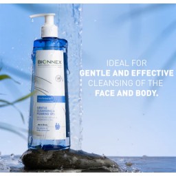 بايونكس بيرفيديرم غسول جل للبشرة الجافة والمتحسسة 400 مل BIONNEX Cleansing & foaming gel Face & Body - 400ml