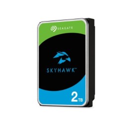 سيجيت سكاي هوك قرص صلب داخلي للمراقبة سعة 2 تيرابايت، مقاس 3.5 بوصة، واجهة SATA6Gb/s، ذاكرة تخزين مؤقتة256MB، سرعة 5400RPM Seagate SkyHawk Surveillance Internal Hard Drive 2 TB, 3.5 Inch SATA 6Gb/s, 256MB Cach, 5400 RPM