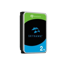 سيجيت سكاي هوك قرص صلب داخلي للمراقبة سعة 2 تيرابايت، مقاس 3.5 بوصة، واجهة SATA6Gb/s، ذاكرة تخزين مؤقتة256MB، سرعة 5400RPM Seagate SkyHawk Surveillance Internal Hard Drive 2 TB, 3.5 Inch SATA 6Gb/s, 256MB Cach, 5400 RPM
