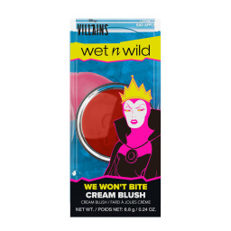 ويت اند وايلد × ديزني فيلنز بلاشر كريمي مطفي - باد آبل Wet n Wild x Disney Villains Cream Blush Matte - Bad Apple