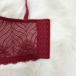 حمالة صدر سفنجة وعظم كيبور طويل دعم كامل Moda Clavel Padded Underwire Longline Bra - Full Support