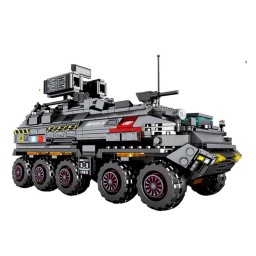 مجسم شاحنة عسكرية من مكعبات البناء – الأرض التائهة Sembo Block The Wandering Earth Military Truck Building Blocks