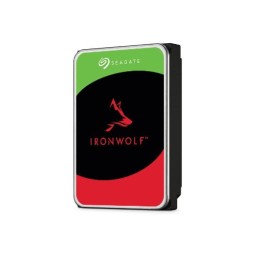 سيجيت آيرون وولف NAS قرص صلب داخلي بسعة 6 تيرابايت، CMR 3.5 بوصة، SATA6Gb/s، سرعة 5400RPM، للتخزين المتصل بالشبكة Seagate IronWolf NAS Internal Hard Drive HDD 6 TB , CMR 3.5 Inch, SATA 6 Gb/s, 5400 RPM, For Network Attached Storage