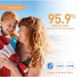 بايونكس برفنتيفا واقي شمس كريم للبشرة الجافة والحساسة 50مل SPF50 Sunscreen Cream 50+ for Dry & Sensitive Skin 50ml