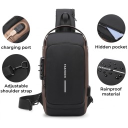 حقيبة ضهر رجالية عصرية Men's modern backpack