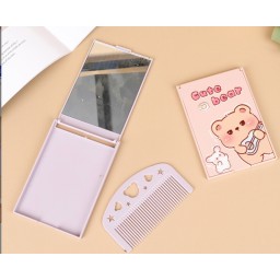 مرآة مكياج مستطيلة قابلة للطي Rectangular Folding Makeup Mirror