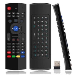 ريموت تحكم لاسلكي Air Fly Mouse مع لوحة مفاتيح Air Fly Mouse Wireless Remote Control Keyboard